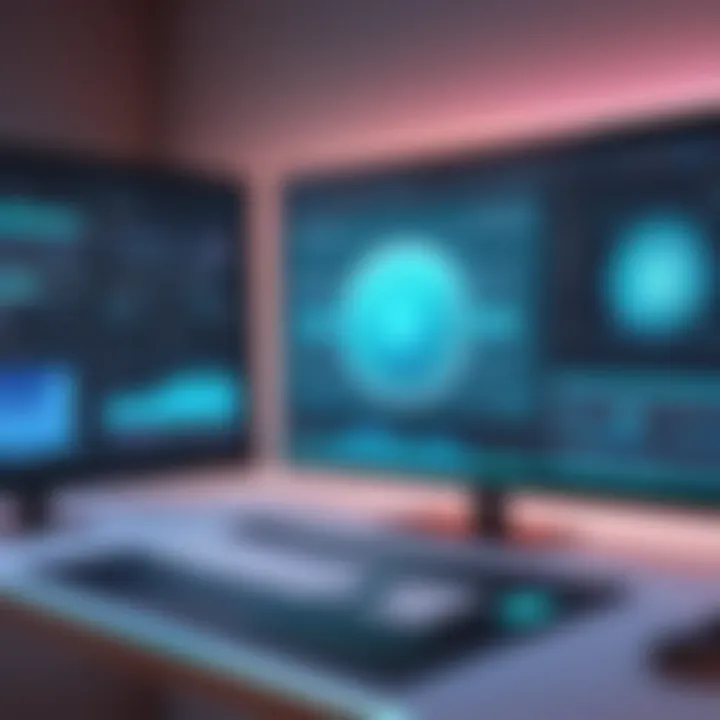 A vibrant interface showcasing various animation tools and features.