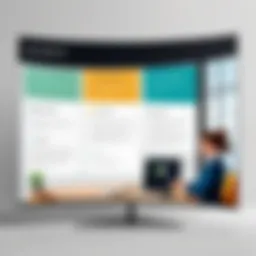 An illustration depicting the structure of BambooHR's employee satisfaction survey