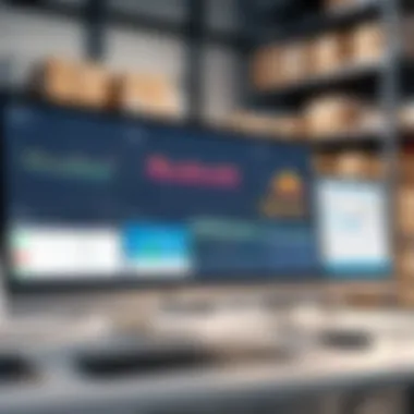 Warehouse Management Software Analytics Warehouse management software dashboard showcasing analytics