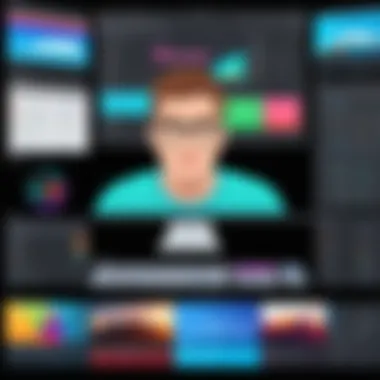 Powtoon vs Other Video Editors Illustration showing comparison between Powtoon and other video editing tools