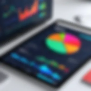 Financial Performance Metrics Graph showcasing financial performance metrics