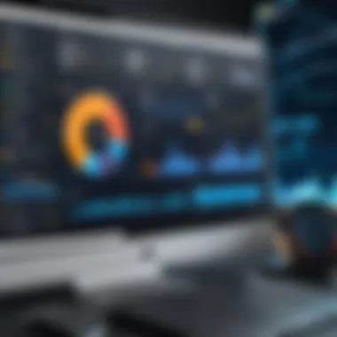 Real-Time Fleet Management Dashboard Dashboard of a fleet management software displaying real-time tracking information