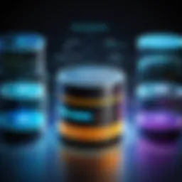 A visual representation of various types of Database Management Systems.