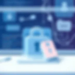 Secure password storage interface