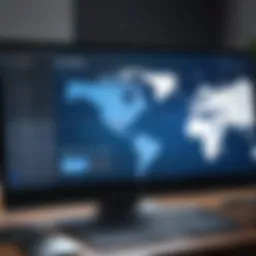 NordVPN interface showcasing security features