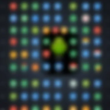 Engagement of Diverse Audience Segments with Duolingo Diverse audience segments engaging with the Duolingo app in various environments