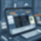 Drafting Software User Interface User interface of drafting software showcasing tools and features