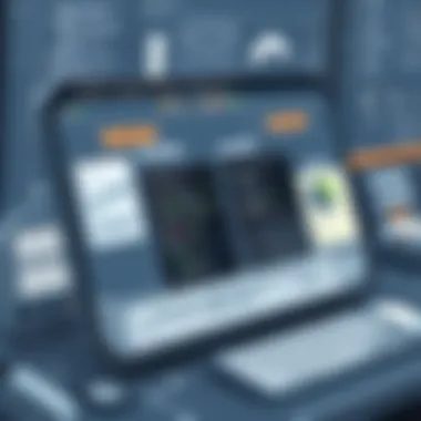 Drafting Software User Interface User interface of drafting software showcasing tools and features