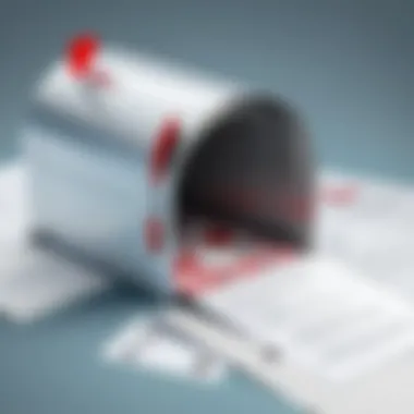 Visual representation of targeted direct mail strategy