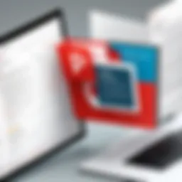 A detailed interface showcasing Adobe PDF Re functionalities.