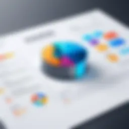 Visual representation of business process modeling