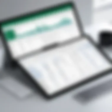 Excel Spreadsheet for Effective Complaint Management Visual representation of Excel spreadsheet for complaint management