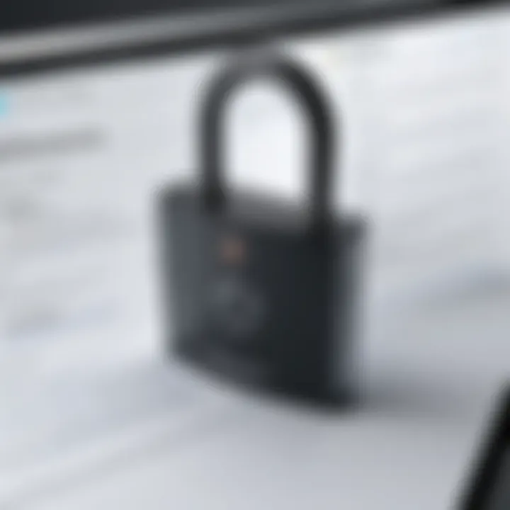 Security features in document approval tools