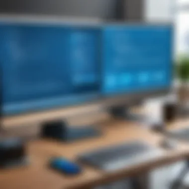 Remote Desktop Software in Action Remote desktop software in action on multiple devices