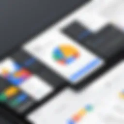 Screenshot showcasing Google graphic design tool interface.