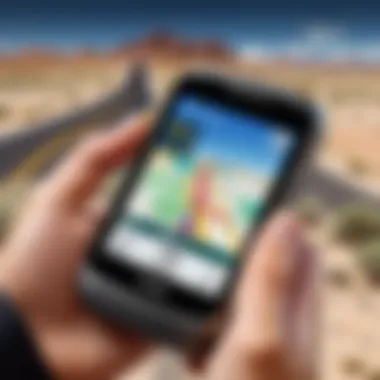 GPS Devices Enhancing Travel Experiences Casual travelers using GPS devices to explore new destinations
