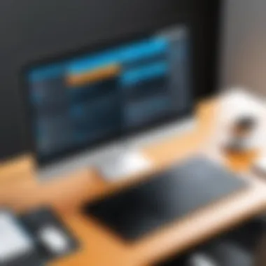 Remote Desktop Functionality Remote desktop interface showcasing advanced features