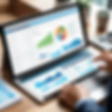 Analytics and Reporting in Salesforce CRM Chart displaying analytics and reporting features within Salesforce CRM.
