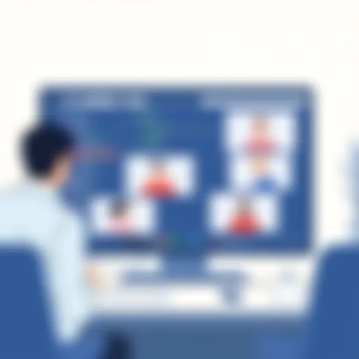 User experience in video meeting software