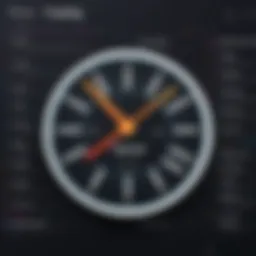 User interface of Toggl showcasing its time tracking features