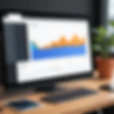 Financial Growth Analysis with Weebly Detailed chart illustrating financial growth through Weebly