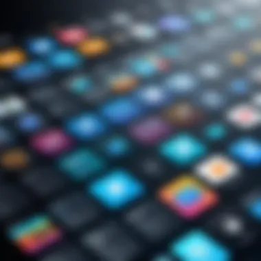 Diverse Digital Assets Overview Visual representation of diverse digital assets including software and multimedia