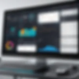 Visual representation of InnQuest POS dashboard showcasing key metrics
