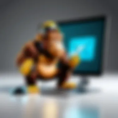 Email Marketing Integration with Mailchimp Email marketing integration concept with Mailchimp