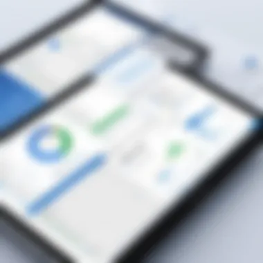 User Interface of Intuit Construction Management Software Intuit construction management software interface
