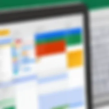 Dynamic Kanban Board in Google Sheets Dynamic Kanban board displayed on a Google Sheets interface