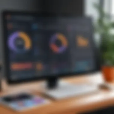 Diagram illustrating data analytics in content recommendations