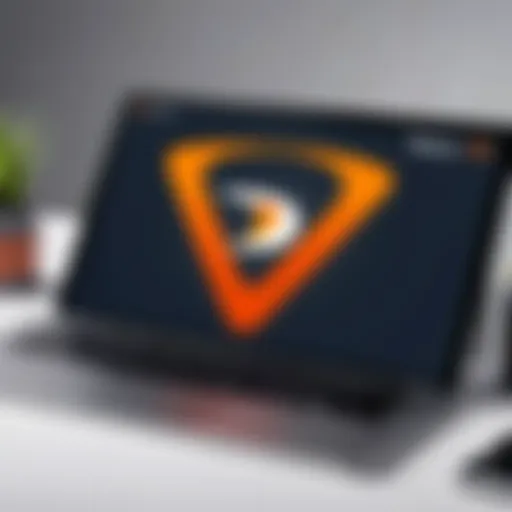 Payoneer logo with digital background