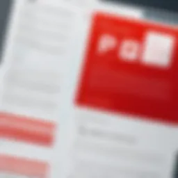 Screenshot showcasing PDF Element interface