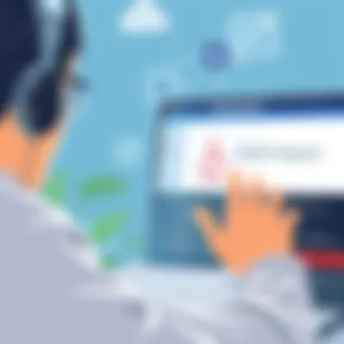 User engaging with troubleshooting resources on PDF Expert