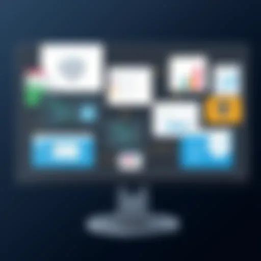 Diverse Personal Task Manager Applications Overview of various personal task manager applications on a digital screen