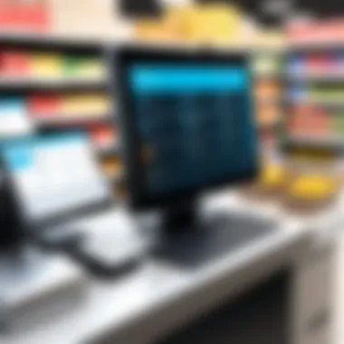 POS System Integration with Inventory Management An illustration of POS system integration with inventory management