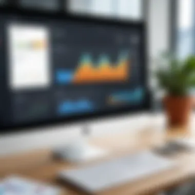 Analytics Dashboard for Project Management Project management dashboard showcasing analytics