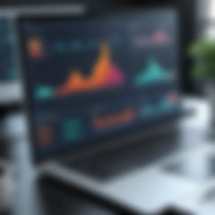 Graph showing investment performance over time