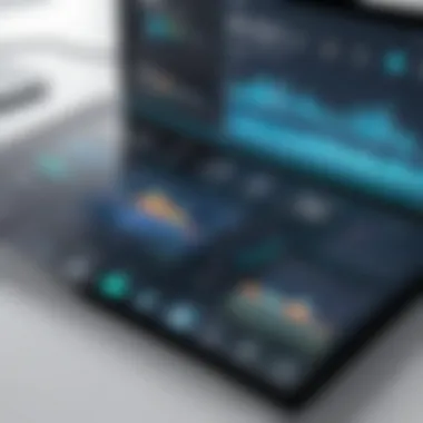 Exploring Software Features Interactive dashboard showcasing real estate tour software features