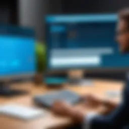 Salesforce Live Chat interface showcasing user engagement