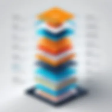 Selection Criteria for Stack Construction Software Infographic detailing key features to consider when selecting stack construction software.