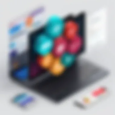 Integrating Slack with Other Tools Illustration depicting integration of Slack with other project management tools