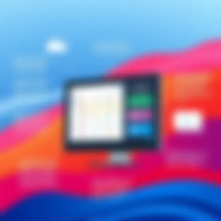 Core Features of Task Manager Applications Illustration showcasing the core features of a task manager application