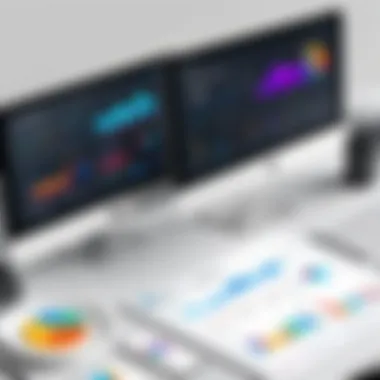 Analytics Tracking for Landing Page Performance A visual representation of analytics tracking on a landing page performance
