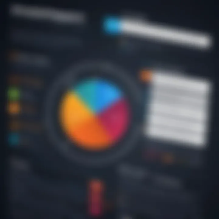 Graphical representation of employee engagement metrics