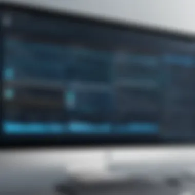 Case Timeline Software Interface Visual representation of case timeline software interface showcasing features