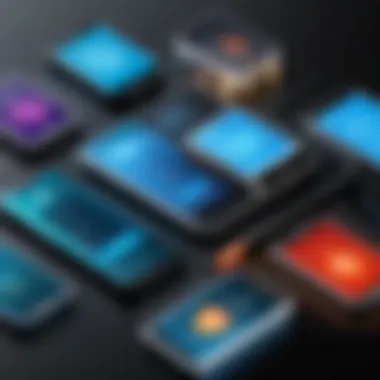 Types of Firewalls for Mobile Security Graphic showing types of firewalls for mobile security