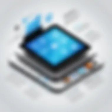 Technological Advancements in Presentation Tools Diagram illustrating the technological advancements in presentation tools