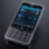 Interface of Intermedia Softphone showcasing its user-friendly design