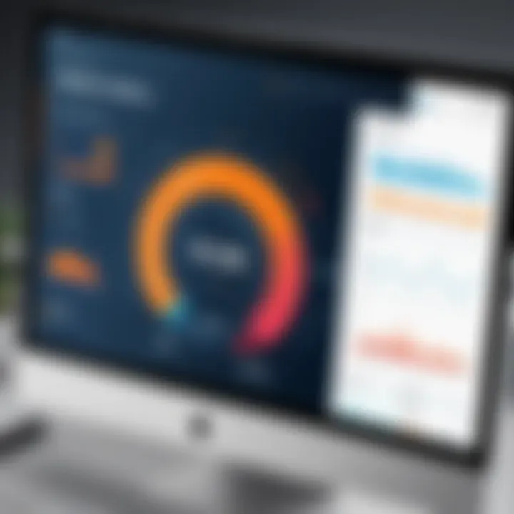 Detailed analytics dashboard showcasing workforce performance metrics